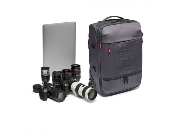 Manfrotto MB MN-R-RN-50, Tralle, Alle merker, Canon EOS M10, Canon EOS M100, Canon EOS M3, Canon EOS M5, Canon EOS M6, Fujifilm X-A2, Fujifilm..., ...