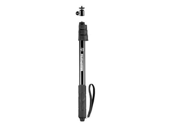 Manfrotto MPOLEVR, Kamera, Sort, Aluminium, 1 kg, 300 g, 135 cm