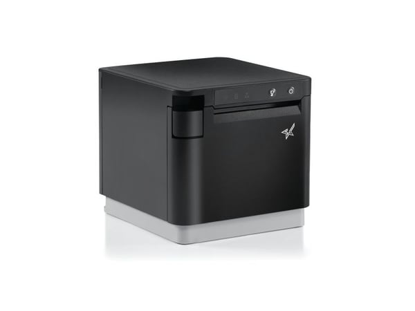 Star mC-Print3 MCP30 BK E+U - Kvitteringsskriver - direktetermisk - Rull (8 cm) - 203 dpi - inntil 250 mm/sek - USB, LAN - kutter - svart