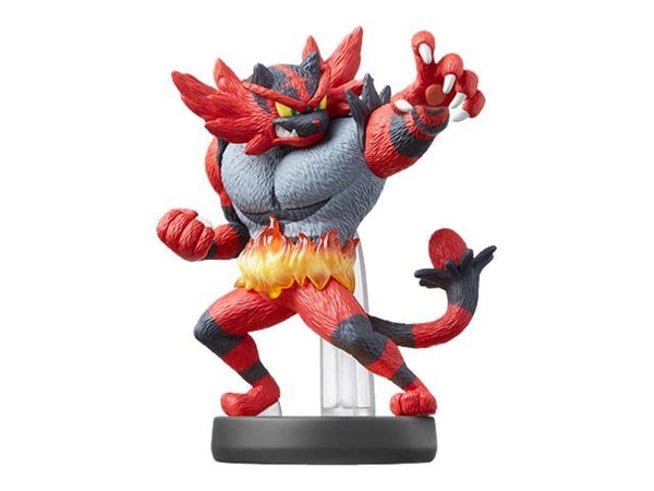 Nintendo amiibo Incineroar - Super Smash Bros. Collection - extra videospelfigur för spelkonsol - för New Nintendo 3DS, New Nintendo 3DS XL; Ninten...