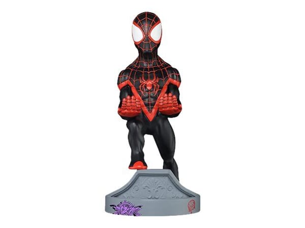 Exquisite Gaming Cable Guys Miles Morales Spider-Man, Peliohjain, Matkapuhelin/älypuhelin, Passiiviteline, Sisätila, Musta, Punainen