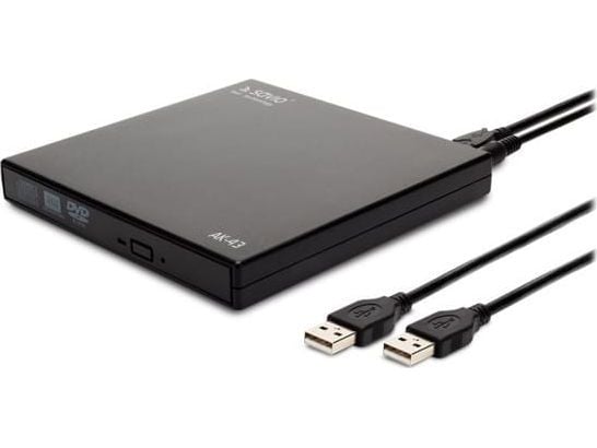Ekstern stasjon - SLIM CD/DVD R/RW-opptaker - USB SAVIO AK-43