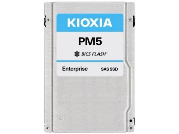 KIOXIA PM5-V Series KPM51VUG6T40 - SSD - 6400 GB - intern - 2.5" - SAS 12Gb/s
