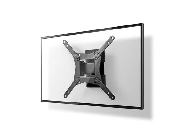 Nedis TVWM11BK - Brakett - full bevegelse - for TV - stål - svart - skjermstørrelse: 10"-32" - veggmonterbar