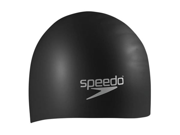 Speedo 06-1680001, Svart, Caps, Unisex, Svømming, Silikon, 1 stykker