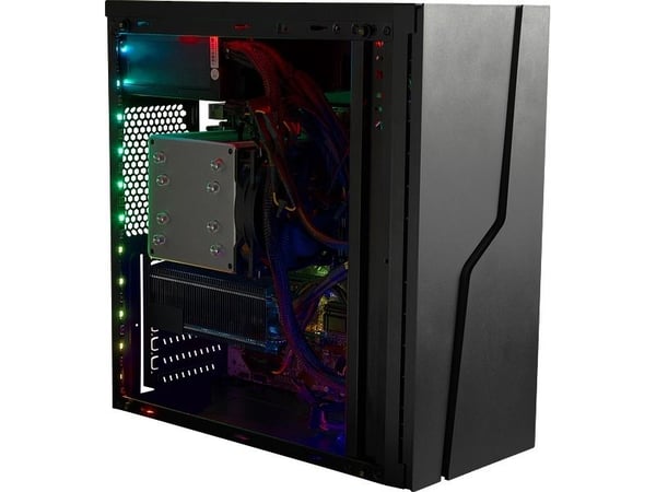 SPEEDLINK SL-600605-MTCL, Universale lysstriper, Innendørs, Klebende teip, Sort, Multi, LED