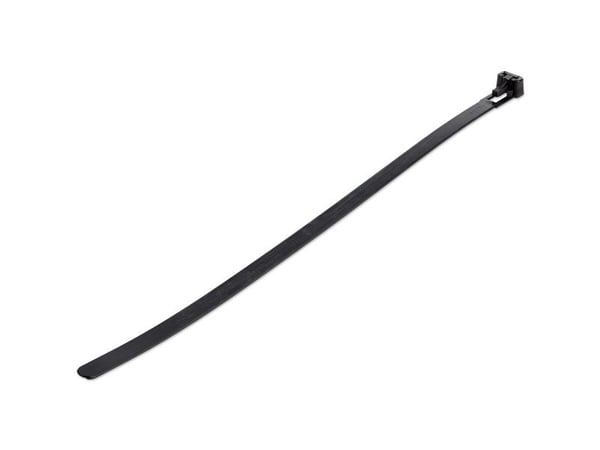 StarTech.com CBMZTRB10BK, Avattava johdinside, Nailon, Muovi, Musta, 6,5 cm, V2, -40 - 85 °C