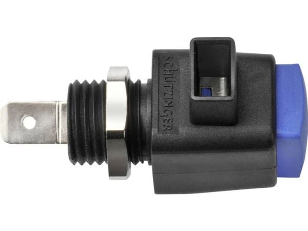 Schützinger ESD 798 / BL sikker lynavlederklemme blå 16 A, 1 stk