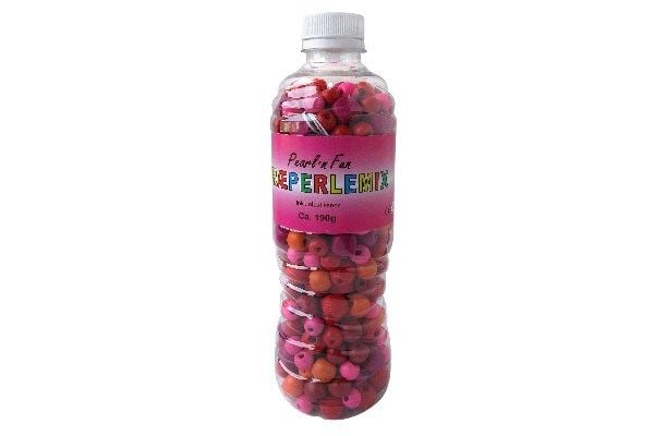 Pearl'n Fun treperlemiks 190 g rød/pink/orange