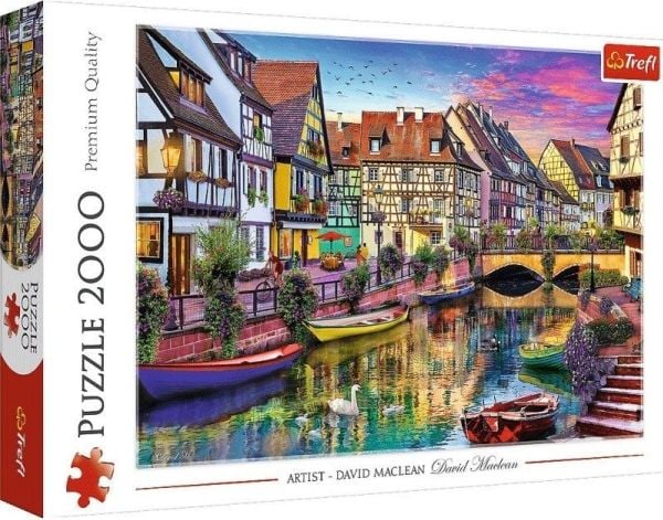 Trefl Puzzle 2000 brikker Colmar Frankrike