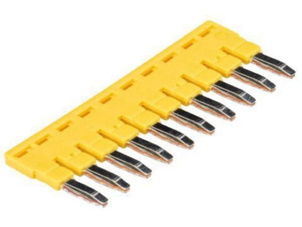 Wieland Electric IVBWKF 4-10, Kytkentäsilta, 20 kpl, Keltainen, 8,31 g, 175,2 g, 79 mm