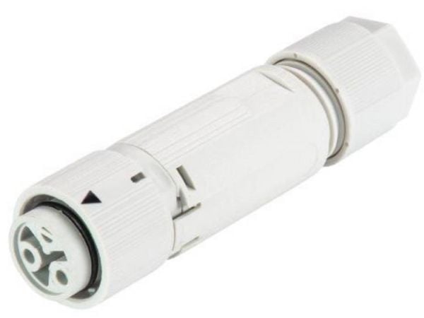 Wieland Electric 46.031.4554.0 Pyöreä liitin Kytkentä, suora Napojen kokonaismäärä: 2 Sarja (pyöreä liitin): RST® MINI 1 kpl