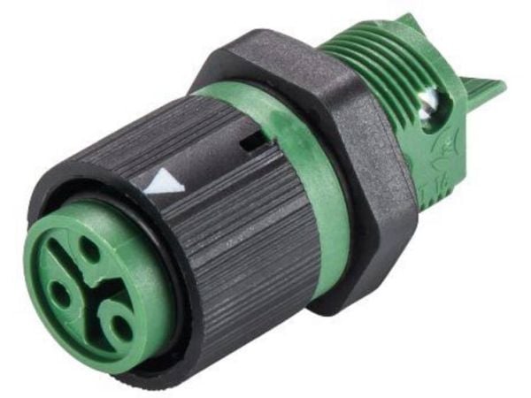 Wieland Electric 46.031.5055.7 rundstift-tilkobling, innfelt (2 + PE) RST® MINI