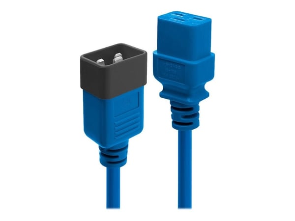 Lindy 30121, 2 m, C19 liitin, C20 liitin, 250 V, 16 A