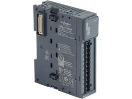 Schneider Electric TM3AQ4, Analog utmatningsmodul, 4 utgångar, Svart, IP20, Modicon M221 Modicon M241 Modicon M251 Modicon M262, CE UKCA RCM EAC CU...
