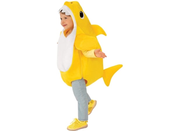 Baby Shark Deluxe gul baby / 6-12 m
