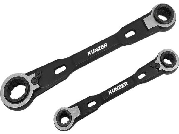 Kunzer 7RRS02 rengasratsiasennussarja 4x 8 - 19 mm