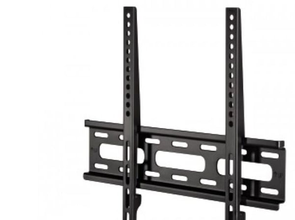 Hama FIX TV Wall Bracket 1 star, XL - Monteringssats (väggfäste, monteringsplatta) - för TV - stål - svart - skärmstorlek: 23"-50"