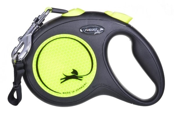 Flexi New Neon gul bånd L, 5M, 50KG