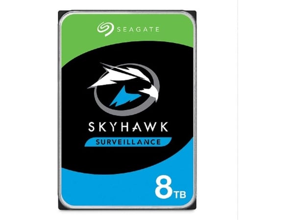 Seagate SkyHawk ST8000VX004 övervakningshårddisk 8 TB 3.5" SATA 6 Gb/s