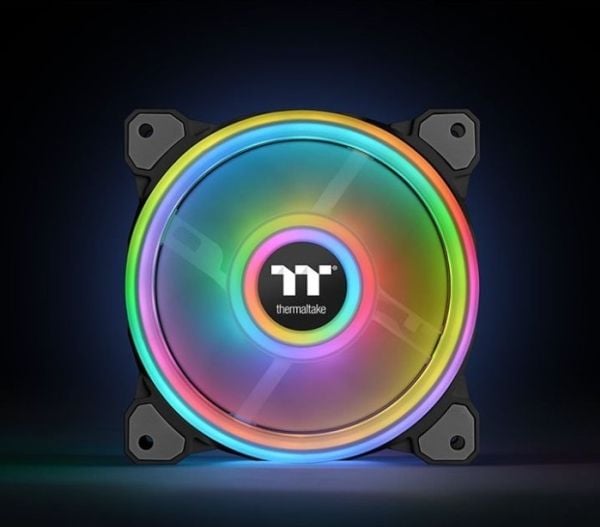 Thermaltake Riing Quad 14 RGB Radiator Fan TT - Premium Edition - innsats med vifte - 140 mm - svart