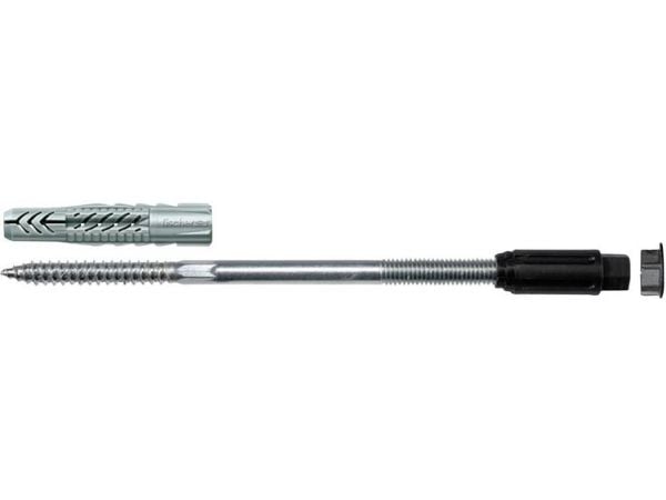 Fischer 45700, Skrue- og veggpluggsett, Murstein, Betong, M8, 1,2 cm, 22 cm, 1 stk.
