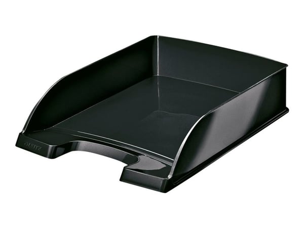Brevbakke Leitz Plus WOW, A4, sort