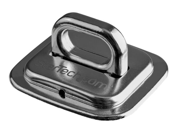 Startech Laptop Cable Lock Anchor - Zinc Alloy - Computer Security Cable Anchor - Desk Mount Security Anchor Point - Screw-On Lock Anchor (LTANCHOR...