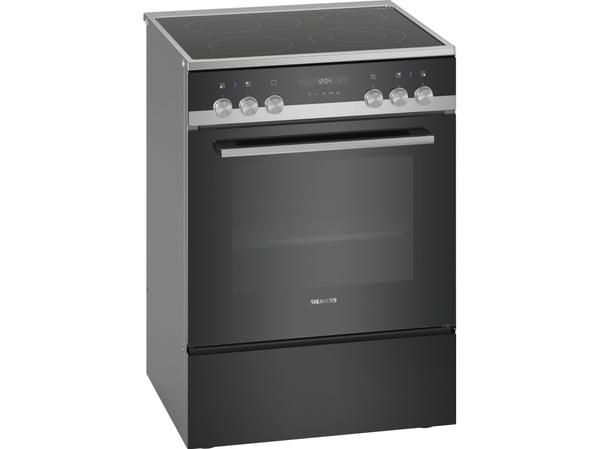 Siemens iQ500 HK9S5A240 - Komfyr - frittstående - bredde: 60 cm - dybde: 60 cm - høyde: 85 cm - med selvrens - rustfritt stål