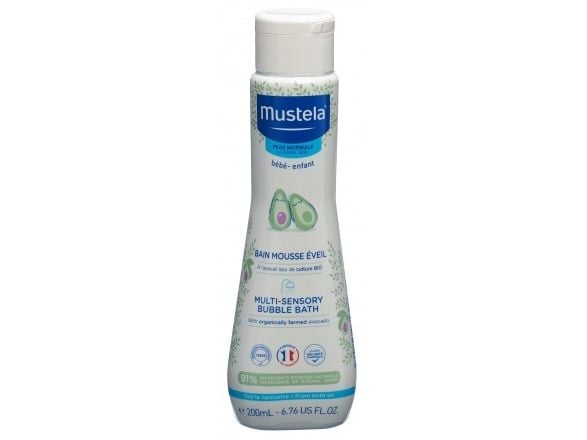 Mustela MUSTELA_Multi-Sensory boblebadvæske for vask av barn og babyer 200ml