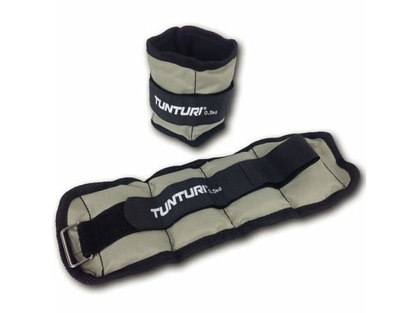 Tunturi 14TUSFU107, Vektet vest, 4 kg, En Størrelse, Nylon, Sort, Grå, 2 kg