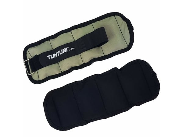 Tunturi 14TUSFU107, Vektet vest, 4 kg, En Størrelse, Nylon, Sort, Grå, 2 kg