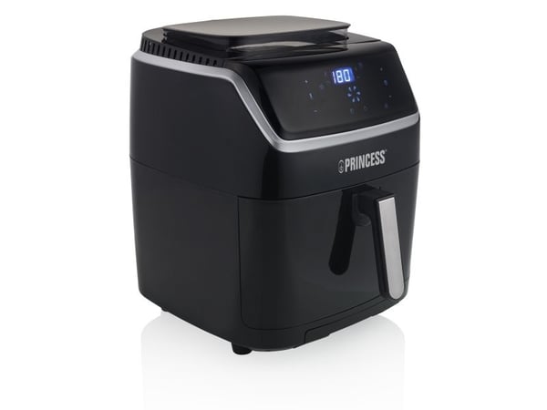 Princess 182080 - Hot air fryer/steamer - 6.5 liter - 1.7 kW - svart