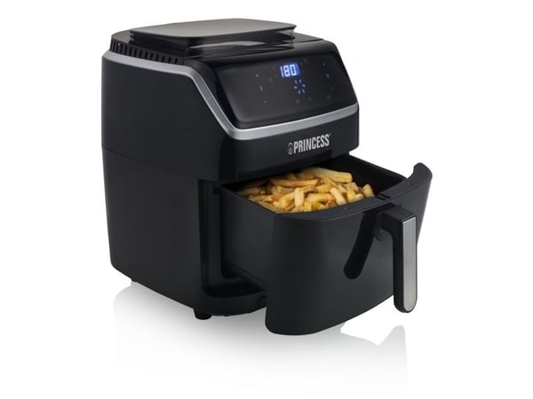 Princess 182080 - Hot air fryer/steamer - 6.5 liter - 1.7 kW - svart