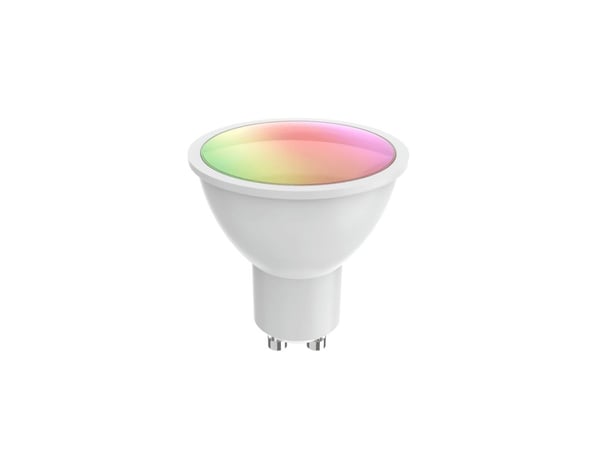 Woox R9076 - Lyskaster - LED-pære for søkelys - GU10 - 5.5 W (ekvivalent 40 W) - klasse G - RGB/soft warm white light - 2700-6500 K