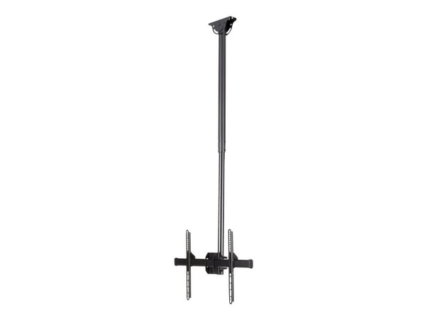 Startech Ceiling TV Mount - 3.5' to 5' Pole - Full Motion - Supports Displays 32” to 75" - For VESA Mount Compatible TVs (FLATPNLCEIL) - Brakett - ...