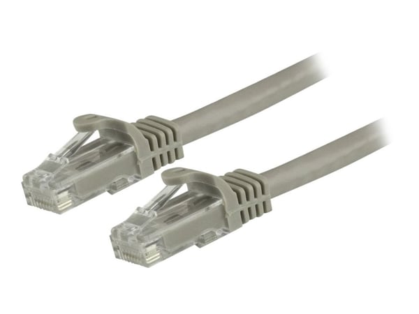 Startech 1.5m CAT6 Ethernet Cable, 10 Gigabit Snagless RJ45 650MHz 100W PoE Patch Cord, CAT 6 10GbE UTP Network Cable w/Strain Relief, Grey, Wiring...