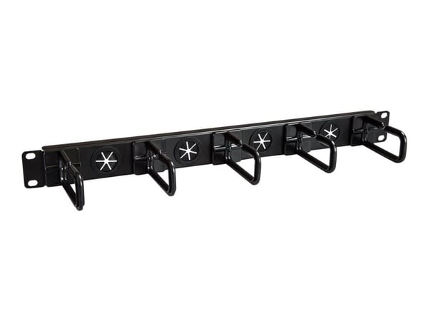 StarTech.com CABLMANAGERH, Kaapelin hallintapaneeli, Musta, 1 kpl, 424 g