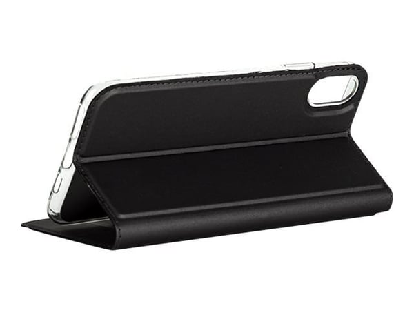 X-Shield iPhone Xs Max flipfodral svart