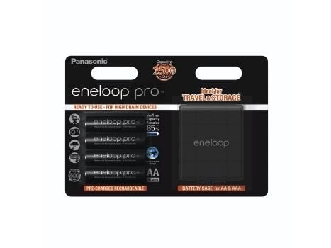 Panasonic eneloop pro BK-3HCDEC4BE - Batteri 4 x AA-type - NiMH - (ladbare) - 2500 mAh
