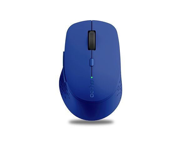 Rapoo M300 Silent, Molempikätinen, Optinen, RF Wireless + Bluetooth, 1600 DPI, Sininen Rapoo M300 Silent, Molempikätinen, Optinen, RF Wireless + Bluetooth, 1600 DPI, Sininen
