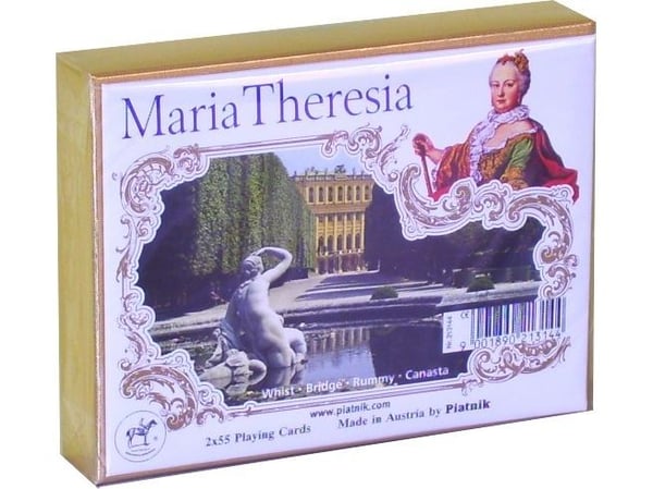 Piatnik PIATNIK KORT LUX 2 STØRRELSE MARIA THERESIA - 2131
