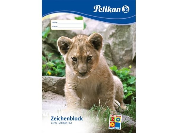 Pelikan 224840, Taidepaperialusta, 100 g/m², 20 arkkia