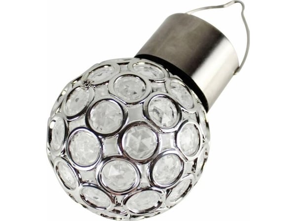 VOLTENO solcellelampe med glødende RGB 8/8/14,5 cm