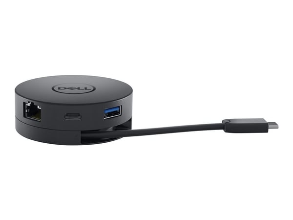 Dell Mobile Adapter DA300 - Dokkingstasjon - USB-C - VGA - 1GbE - for Latitude 3390 2-in-1, 5290, 5290 2-in-1, 5490, 5590, 7290, 7390, 7490