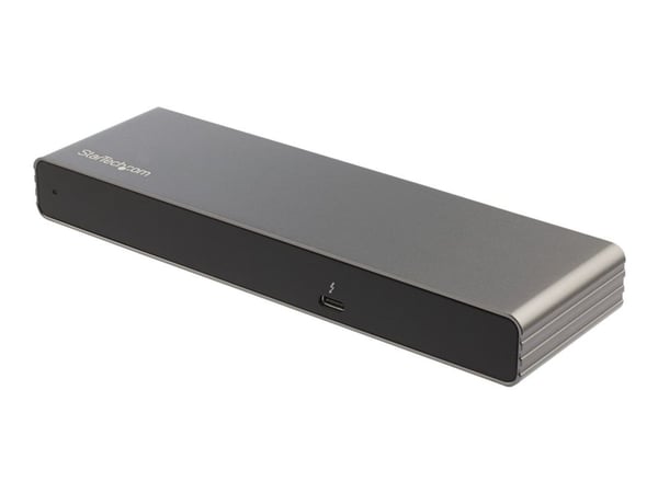 StarTech.com Thunderbolt 3 Dock - MacBook Pro & Windows, Dual 4K 60Hz - Dockingstation - Thunderbolt 3 - VGA, HDMI, 2 x DP - GigE udvidet skrivebor...