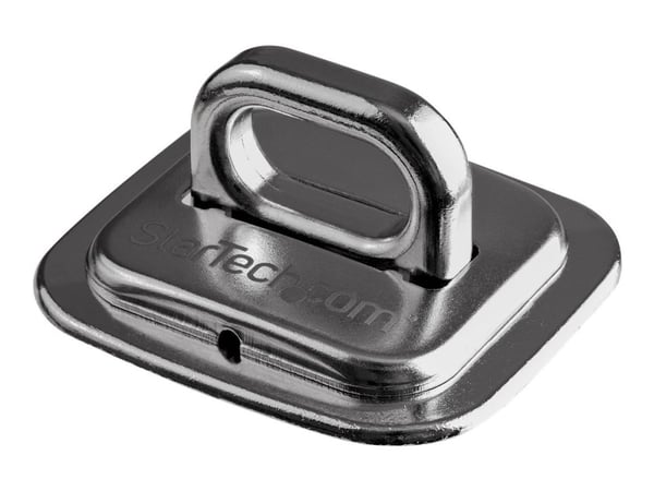 Startech Laptop Cable Lock Anchor - Zinc Alloy - Computer Security Cable Anchor - Desk Mount Security Anchor Point - Screw-On Lock Anchor (LTANCHOR...