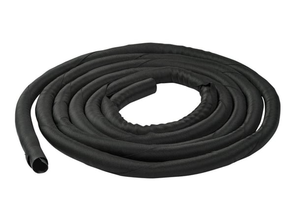 StarTech.com 15' (4.6m) Cable Management Sleeve, Flexible Coiled Cable Wrap, 1-1.5" halkaisija Expandable Sleeve, Polyester Cord Manager/Protector/...
