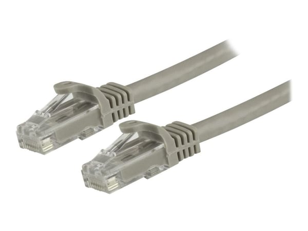 Startech 1.5m CAT6 Ethernet Cable, 10 Gigabit Snagless RJ45 650MHz 100W PoE Patch Cord, CAT 6 10GbE UTP Network Cable w/Strain Relief, Grey, Wiring...