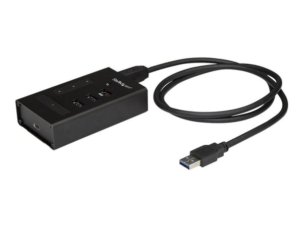 4PORT USB HUB USBA TO C M A PERP USB 3.0 HUB METALL